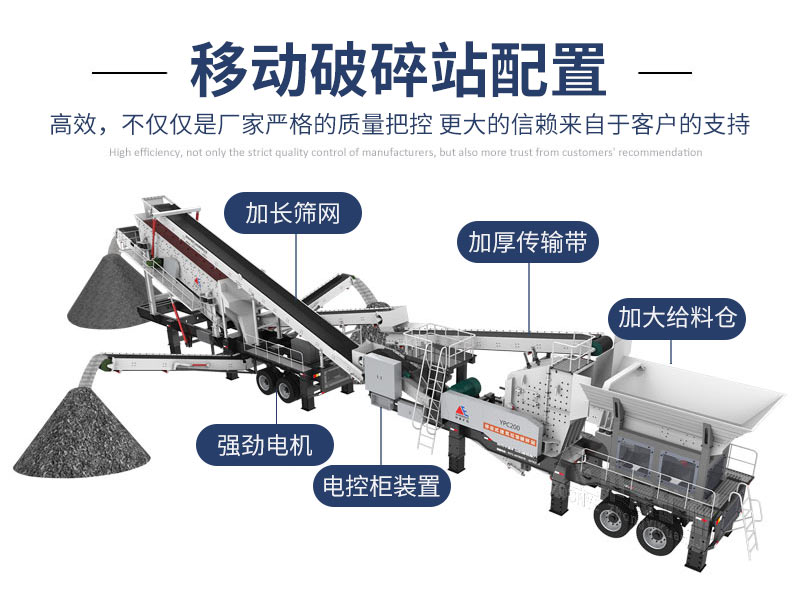 移動(dòng)破碎機(jī)優(yōu)勢